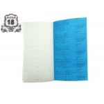 Ticket Book-Long Counter Book-blue colour